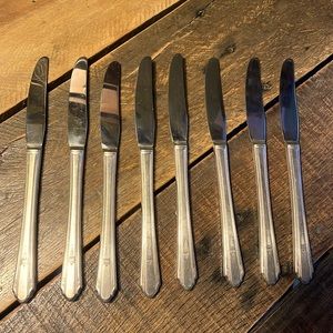 Rogers set of 8 knives Flatware collection